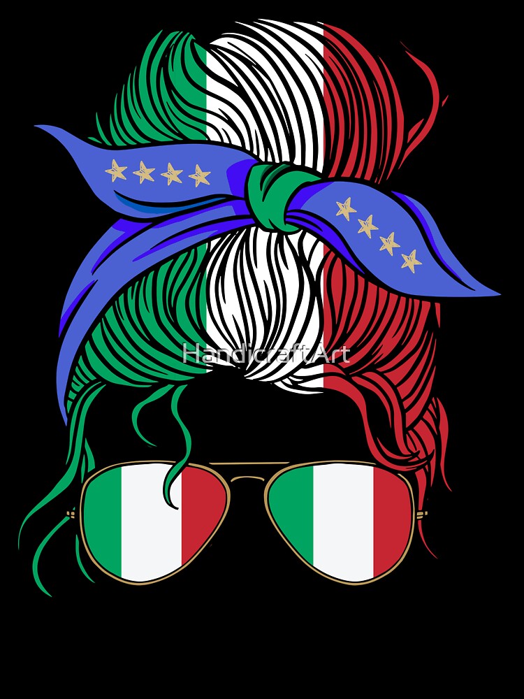 Italy Football Fan Italian Soccer Flag by HandicraftArt Unisex , , , Long Sleeve Tee