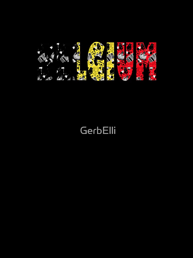 Belgium by GerbElli Unisex , , , Long Sleeve Tee