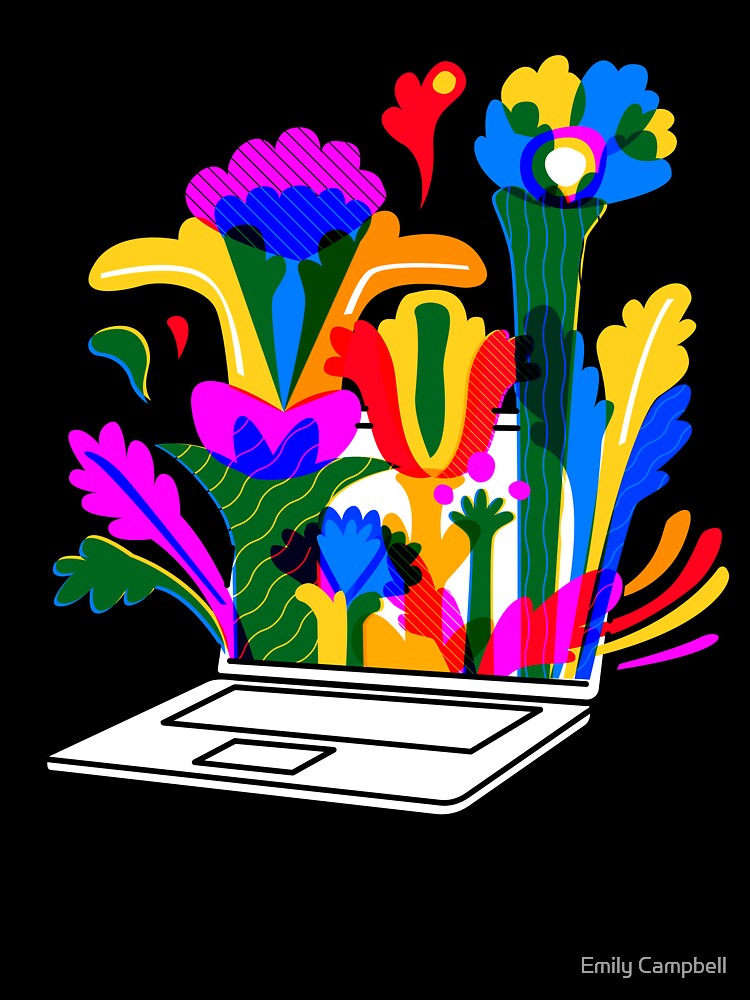 Digital Creativity Blooms by ejcreative