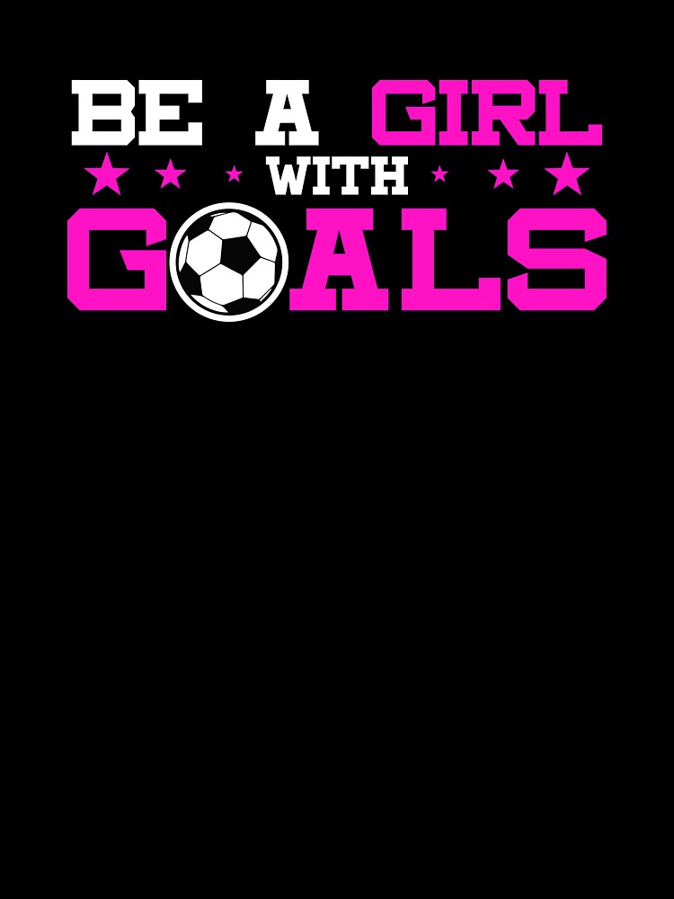 Girl With Goals Soccer product, Soccer print, Sports Tee by Lisbob Unisex , , , Long Sleeve Tee