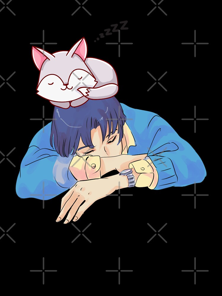 Too Lazy To Move - Cute cat sleepin on a boy by bsrishika