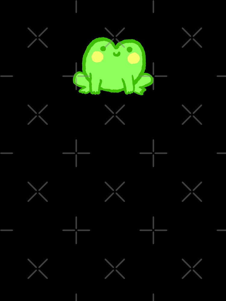 Super Cute Green Frog by EmiBeeBuzz