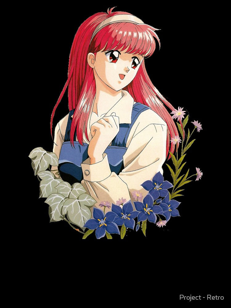 Retro anime girl Vaporwave 80's by Project - Retro