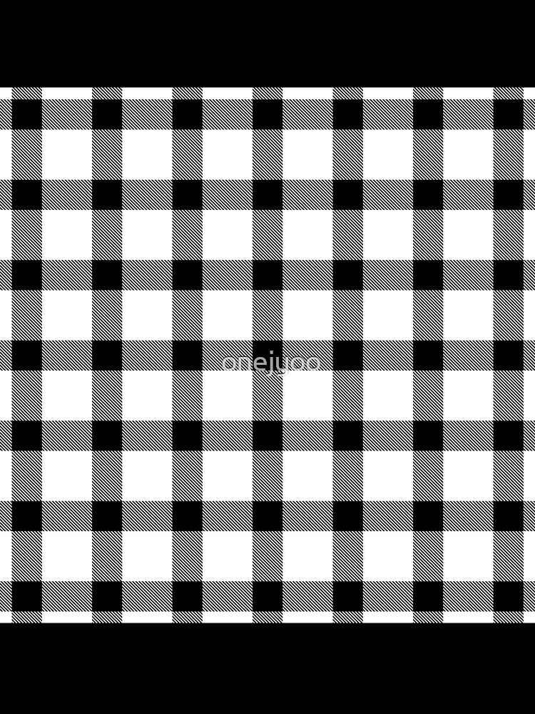 Plaid Cotton White by onejyoo