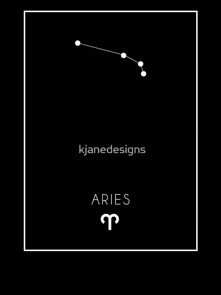 Aries Zodiac Sign by kjanedesigns