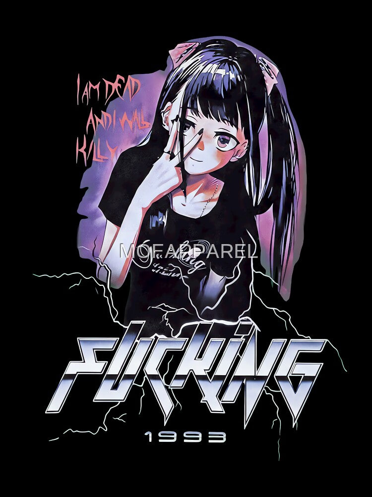 Anime Grunge: Fucking1993 by MOFAPPAREL