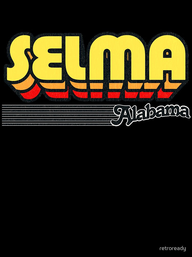 Selma, Alabama | Retro Stripes by retroready