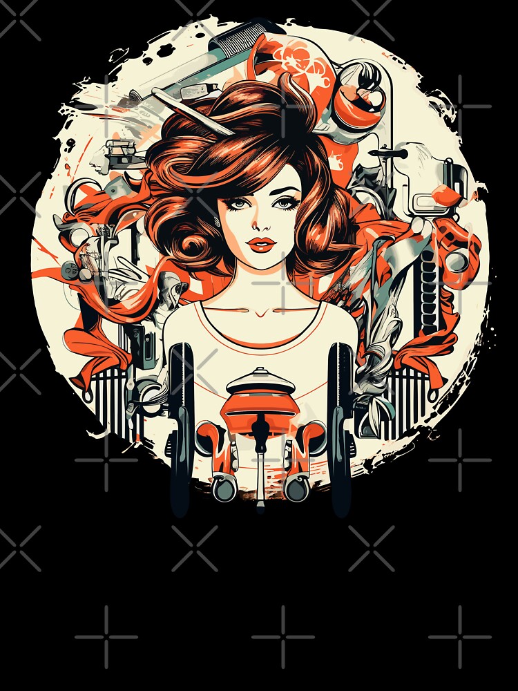 Vintage Hair Salon: A Cut Above by VoyteksDesigns