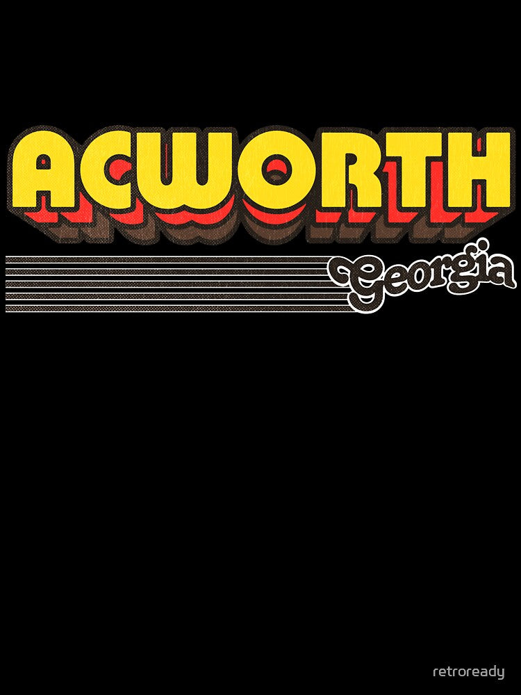 Acworth, Georgia | Retro Stripes by retroready