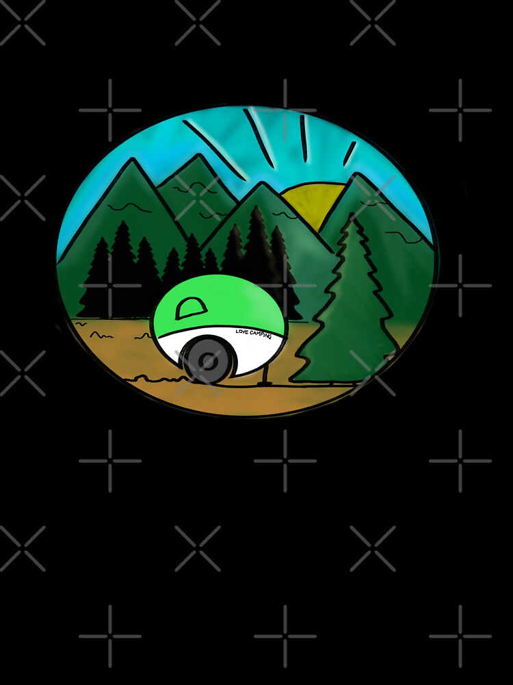 Love camping in the forest and mountains by mcb-jp