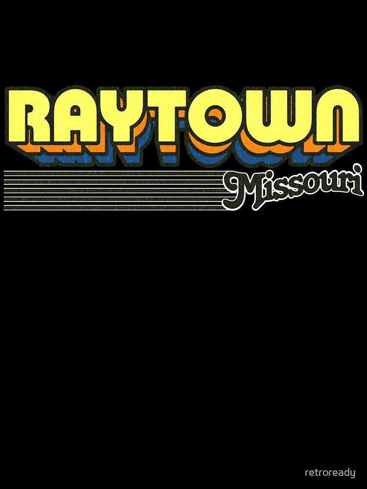 Raytown, Missouri | Retro Stripes by retroready