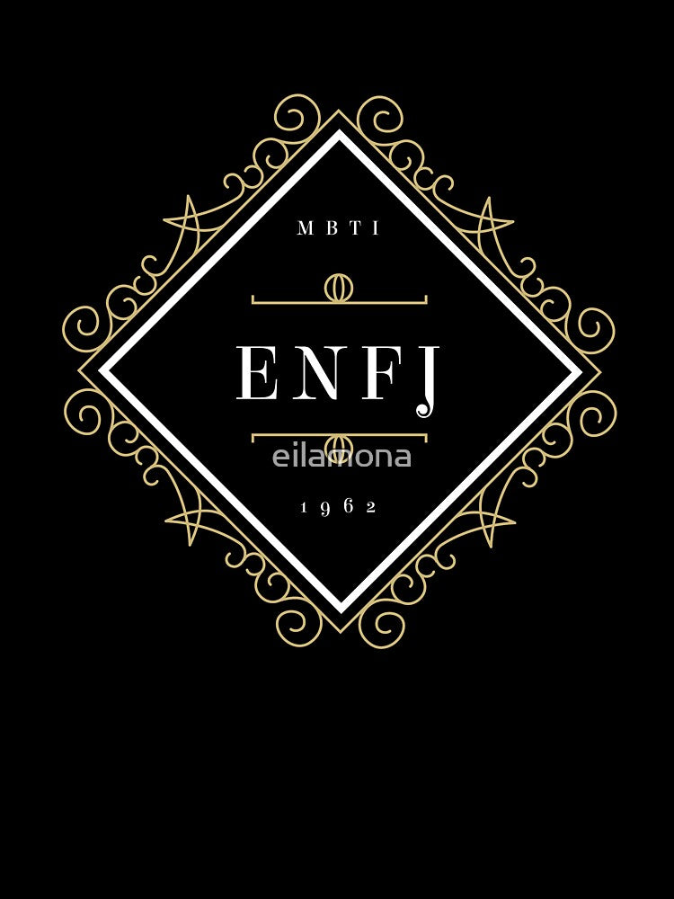 ENFJ Ornamental Insignia (dark) by eilamona
