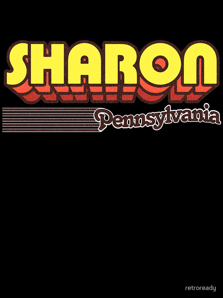 Sharon, Pennsylvania | Retro Stripes by retroready