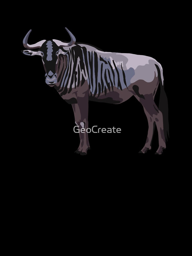 Wildebeest portrait by GeoCreate