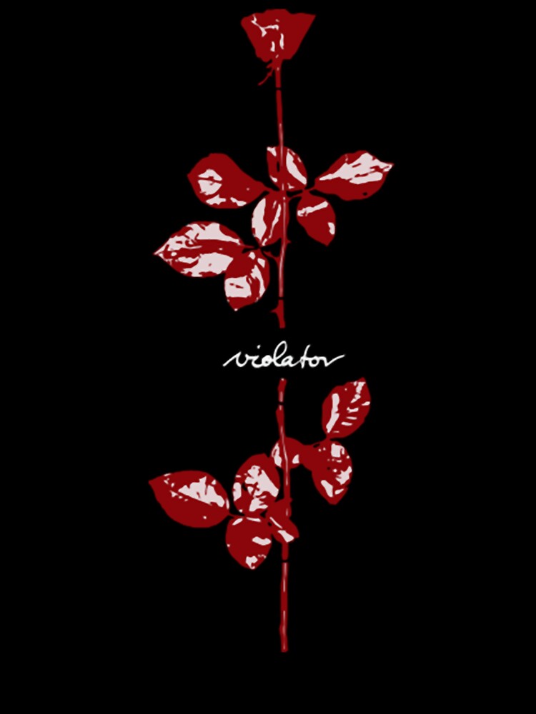 Violator Red - Depeche Mode by JohnFawson