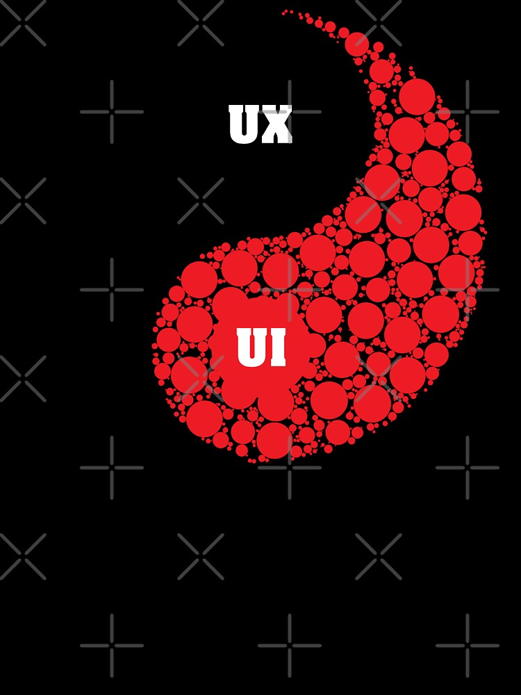 Yin Yang UX/UI Designer Shirt by knapst
