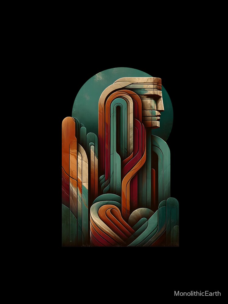Abstract Guardian by MonolithicEarth