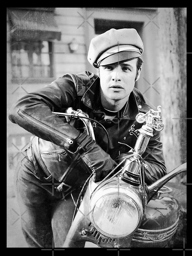 Marlon Brando - BW Vintage - D57 by DecoVintage