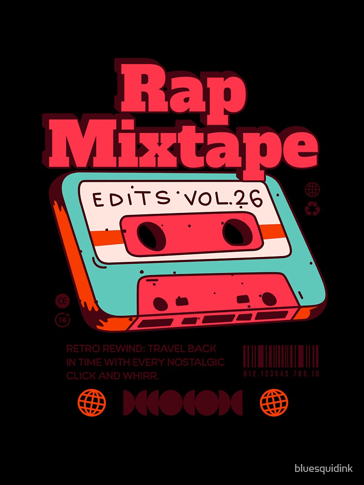 Hip Hop, Rap Mixtape, Rap, DJ, Rewind by bluesquidink