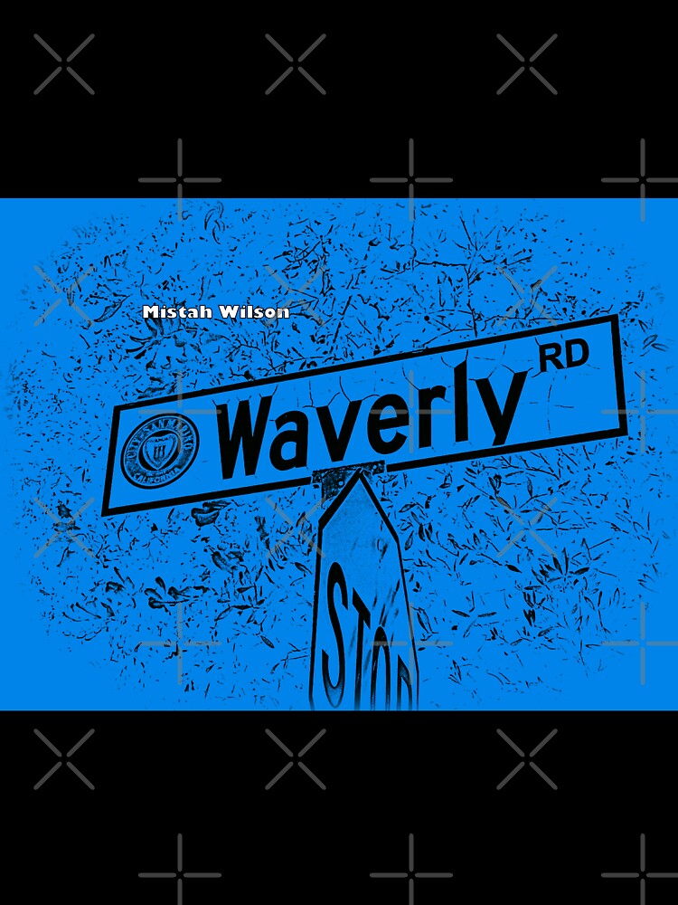 Waverly Road, San Marino, CA DARC BERRY by Mistah Wilson by The Street Sign Store Unisex , , , Long Sleeve Tee