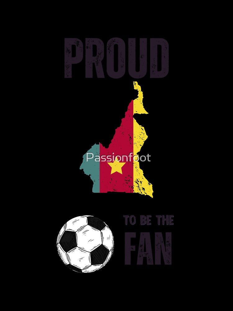 Cameroon football team, fan of the indomitable lions-passion football by Passionfoot Unisex , , , Long Sleeve Tee