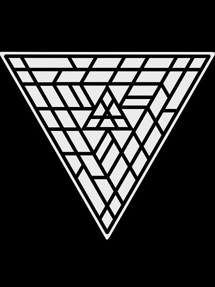 abstract triangle by Yous-Bou