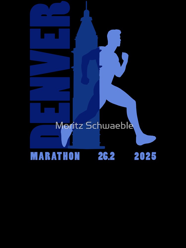 Denver - Marathon – 26.2 – 2025 by Moritz Schwäble