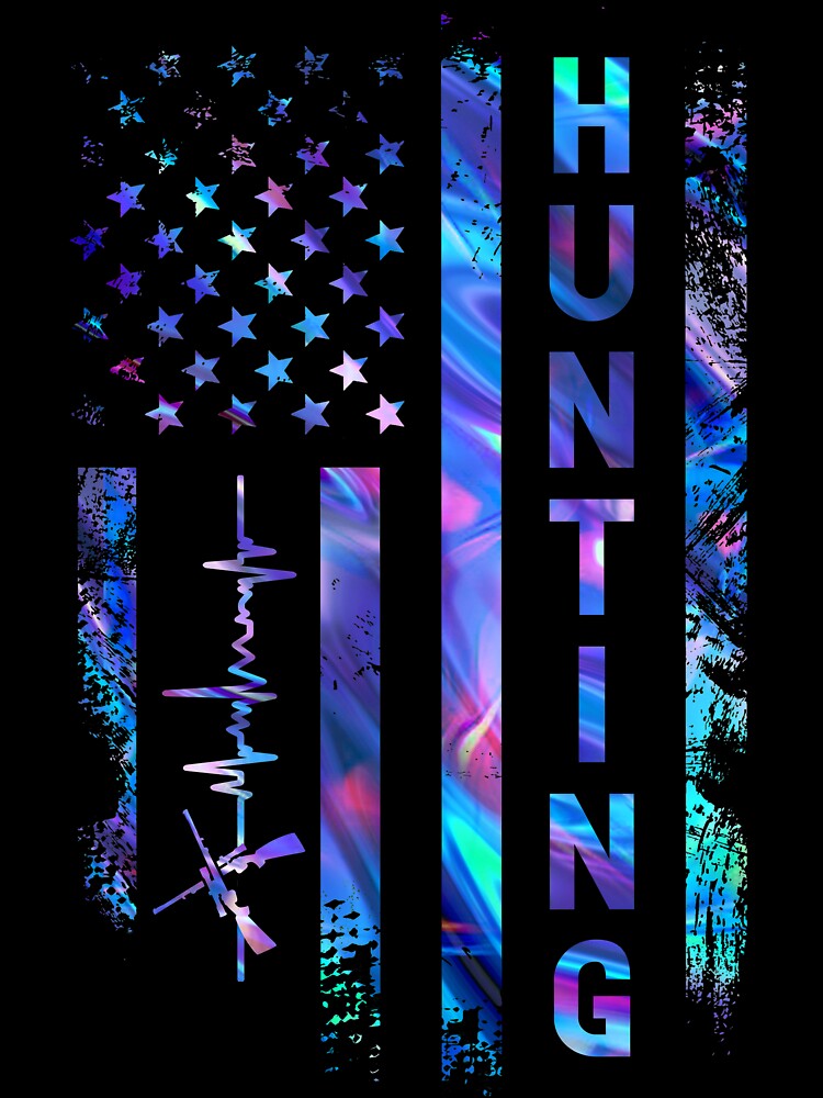 Hunting American Flag Color by Landesign
