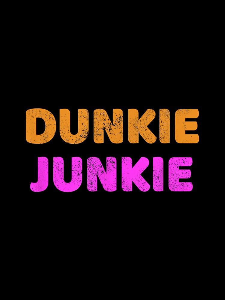 Dunkie Junkie Love Funny Coffee Saying Novelty Vintage Gift by MelanieIShelton