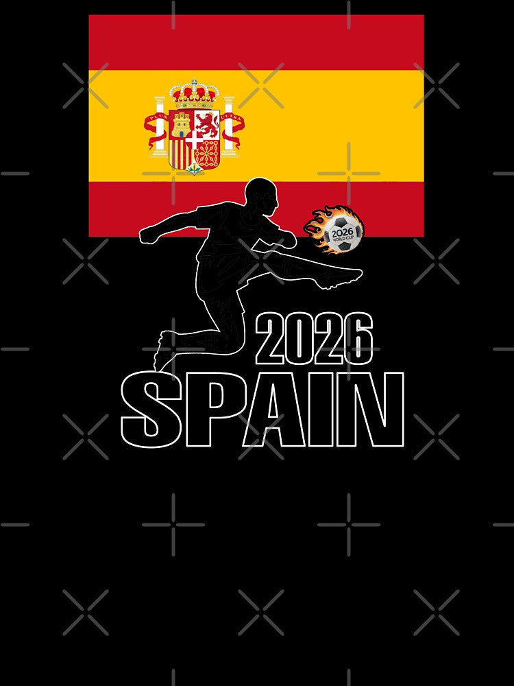 Spain Soccer 2026 by benchpod47 Unisex , , , Long Sleeve Tee
