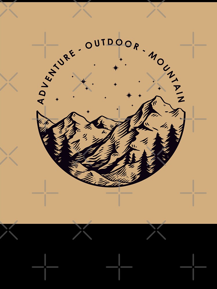 Adventure Outdoor Mountain Climbing Emblem Design by Peekonet