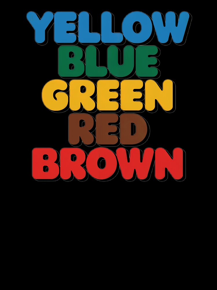 Mismatched Colors Word Art - Fun & Quirky Design by PixelAlchemyX