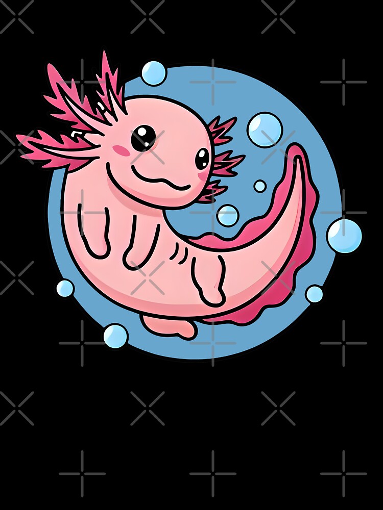 Cute Axolotl by SunMayDown