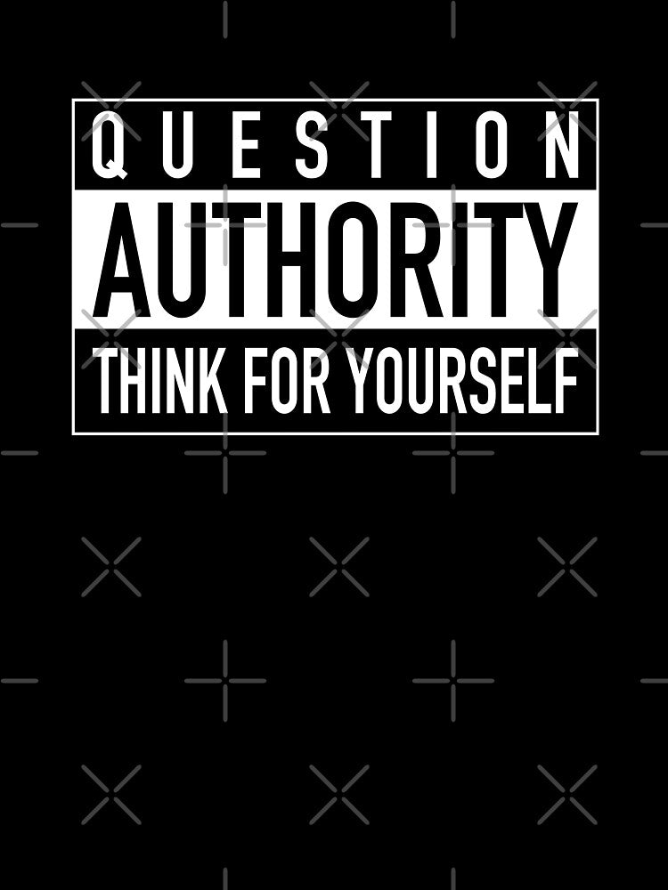 Question Authority by MangaCortaTees