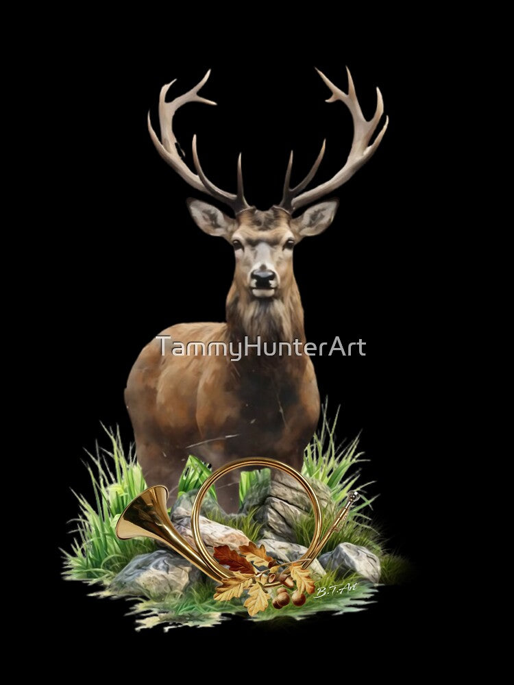 Deer hunting logo by TammyHunterArt