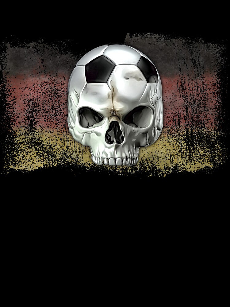 Football skull by drizzd Unisex , , , Long Sleeve Tee