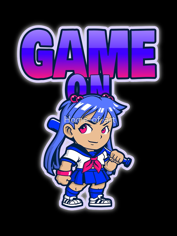 Game on chibi by Home-of-art