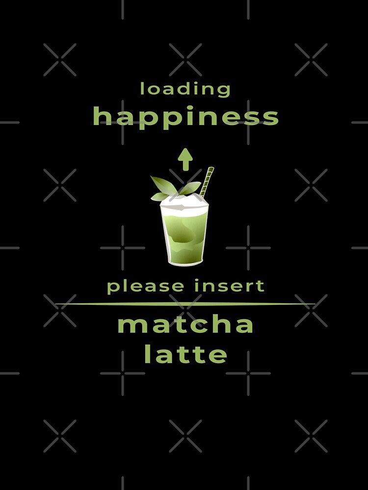 Loading Happiness Matcha Funny Gamer Meme Tea Gift by unique art and design