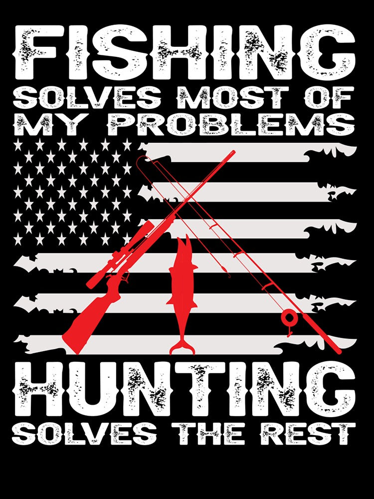 Funny Fishing And Hunting Gift Christmas Humor Hunter Cool by taaddison50