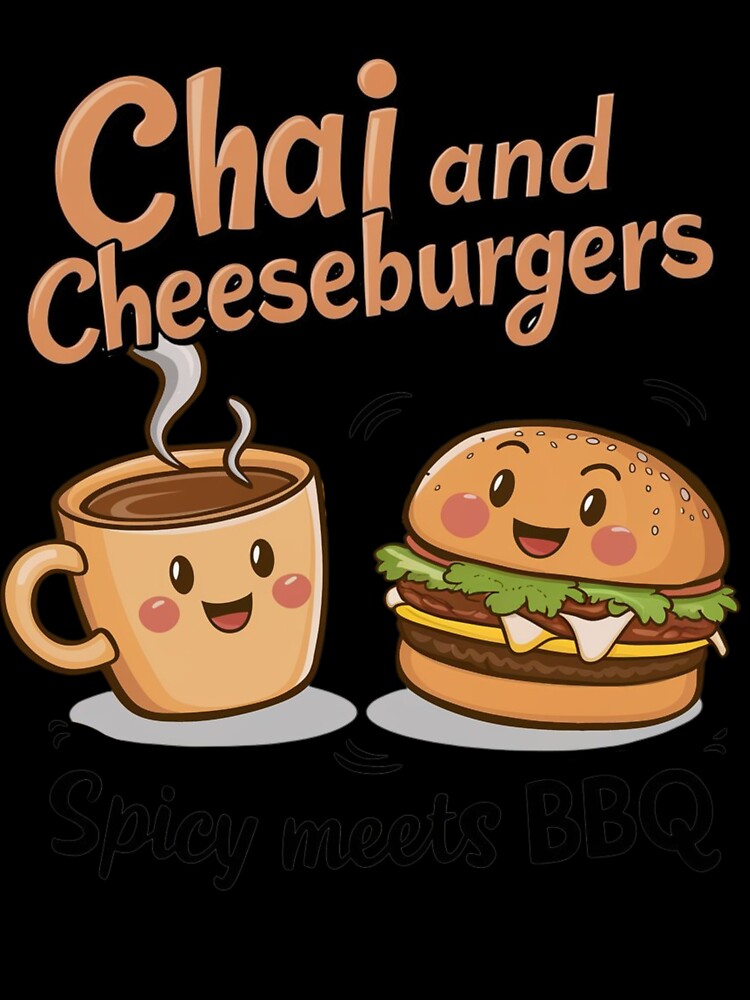Chai and Cheeseburgers: Spicy Meets BBQ Indian American by BunBuntheDog-