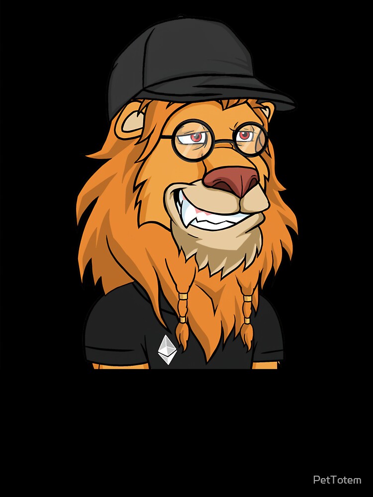 Lazy Lions #5875 Wild nft cool Cartoon by PetTotem