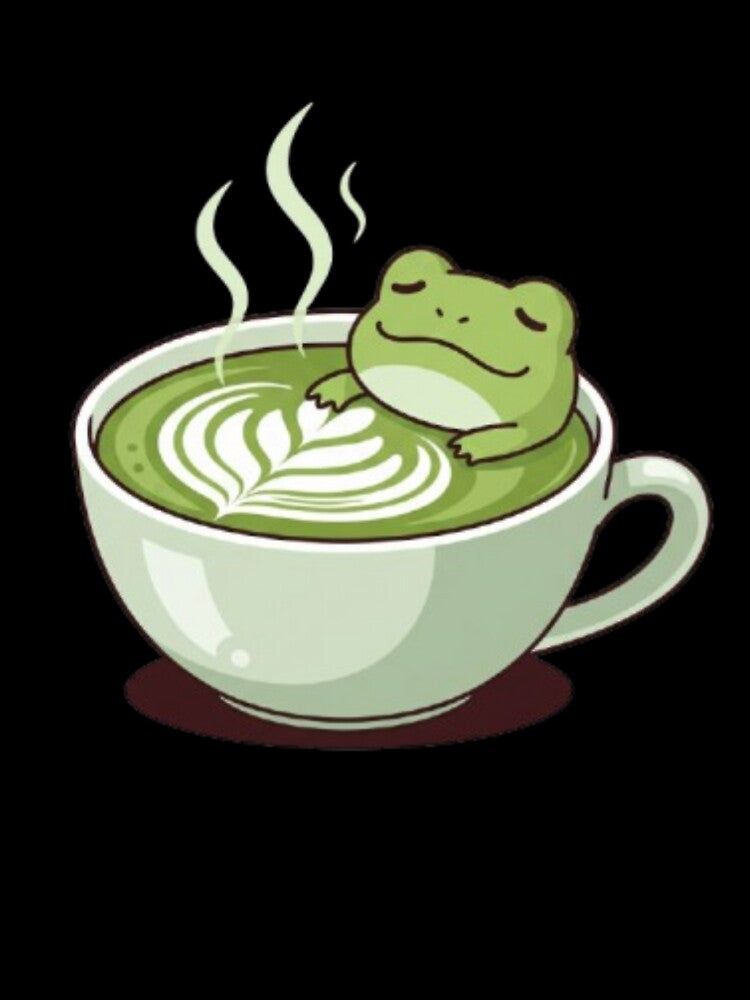 Matcha Mug – Kawaii Tea Character by PunnyBean