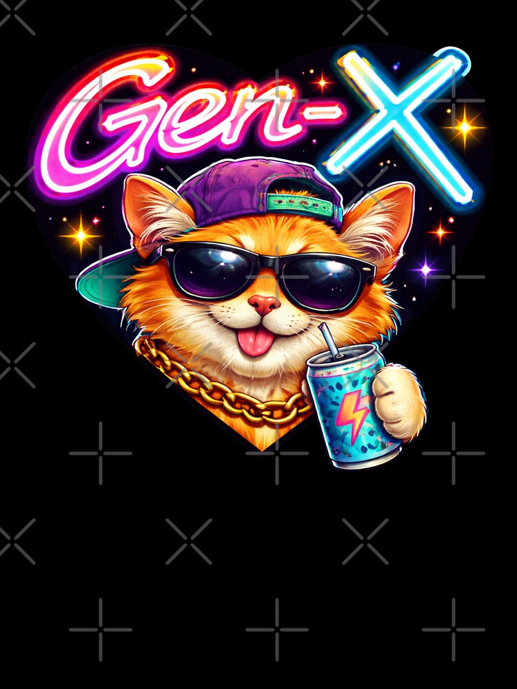 Gen-X - Cool Cat by Myra365Art