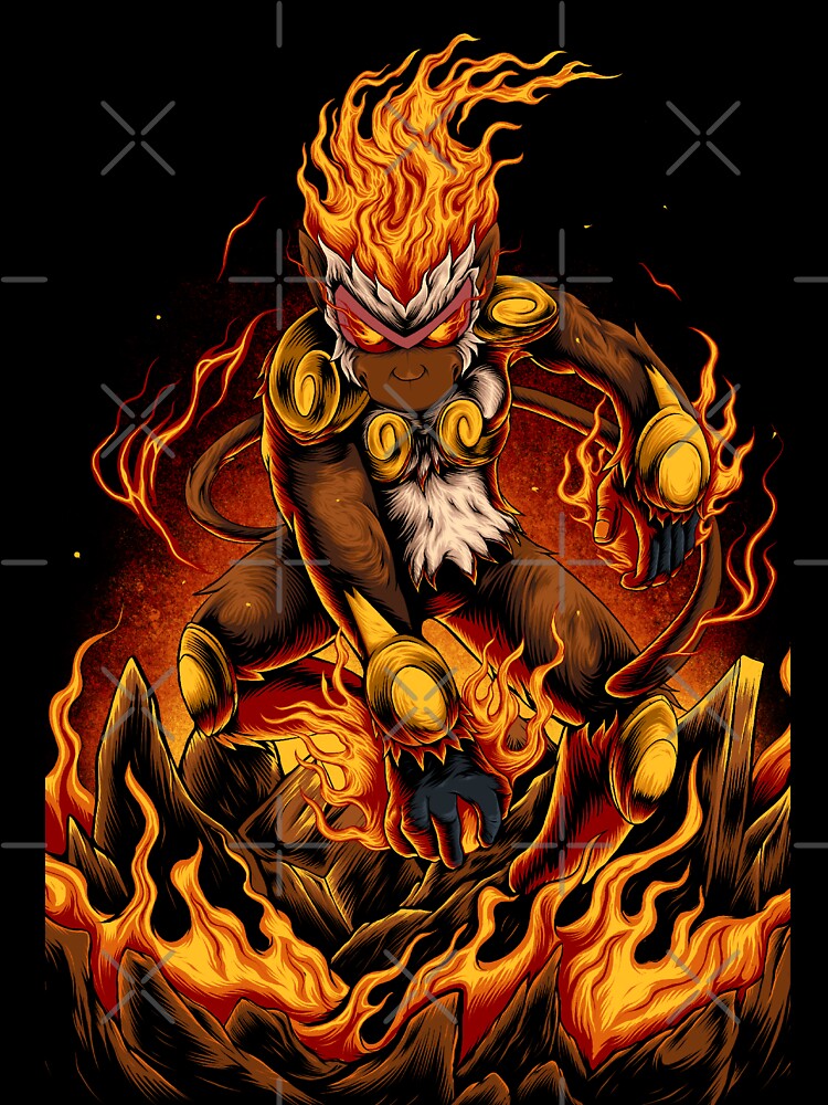 Monkey Fire Type by Buluk