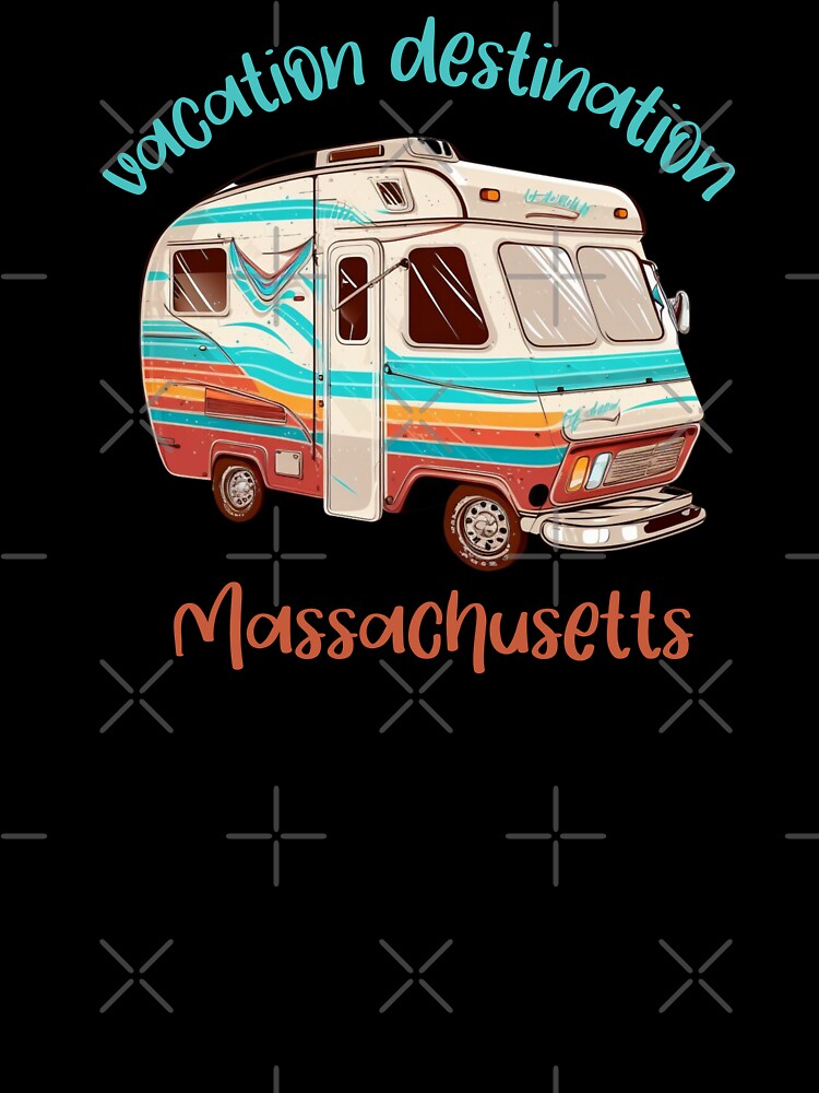 Vacation Destination Massachusetts T-Shirt by MarqisStudio