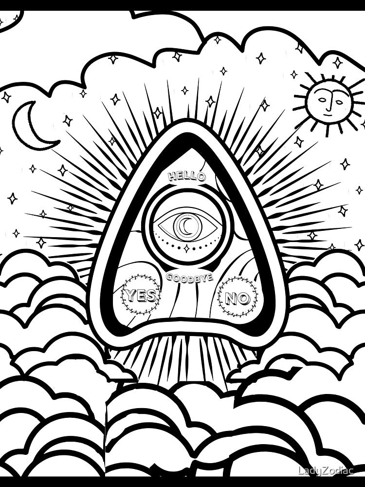 Ouija Board Read Between The Cosmic Lines by LadyZodiac