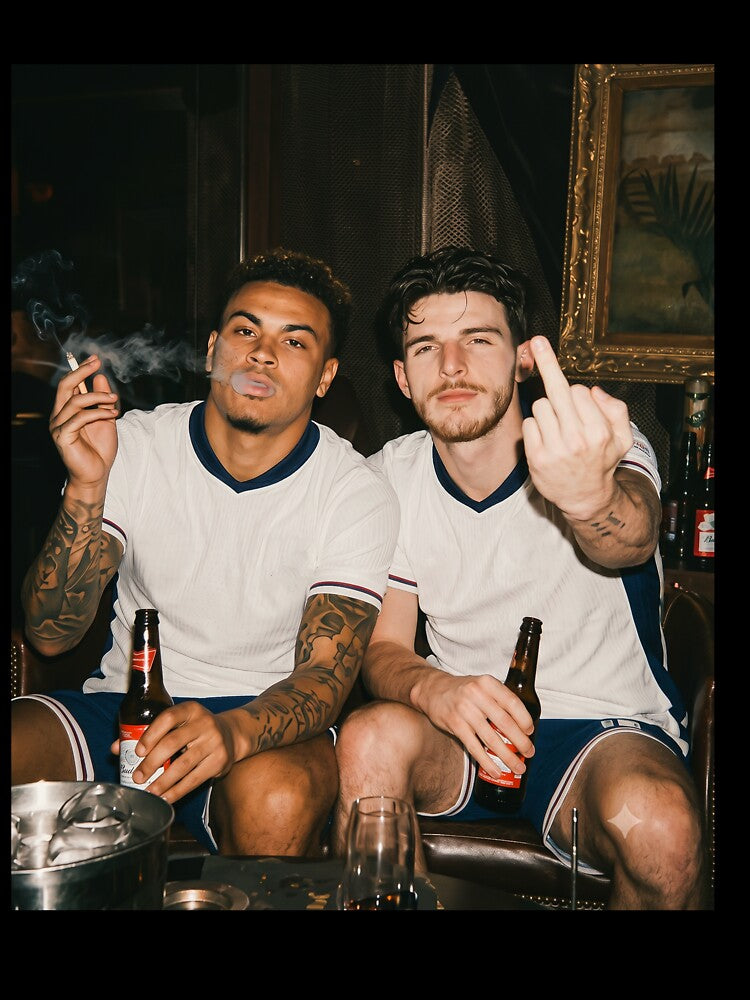 England Football Pub  Declan Rice and Morgan Rogers England Football by aridawstrusbbyg