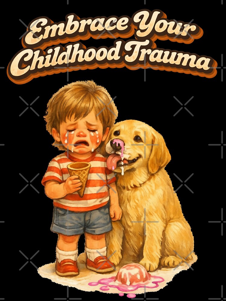 Dog Stole my icecream — Embrace Your Childhood Trauma by Dianefromamsterdam