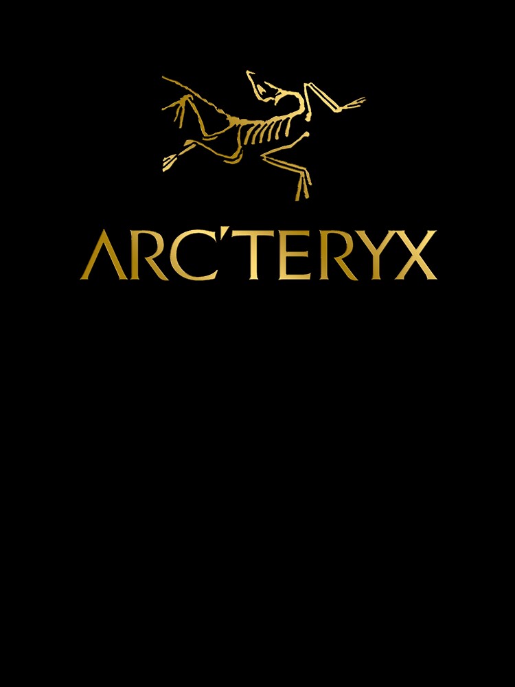 Golden Dinosaur Skeleton Minimalist Emblem by mobsture