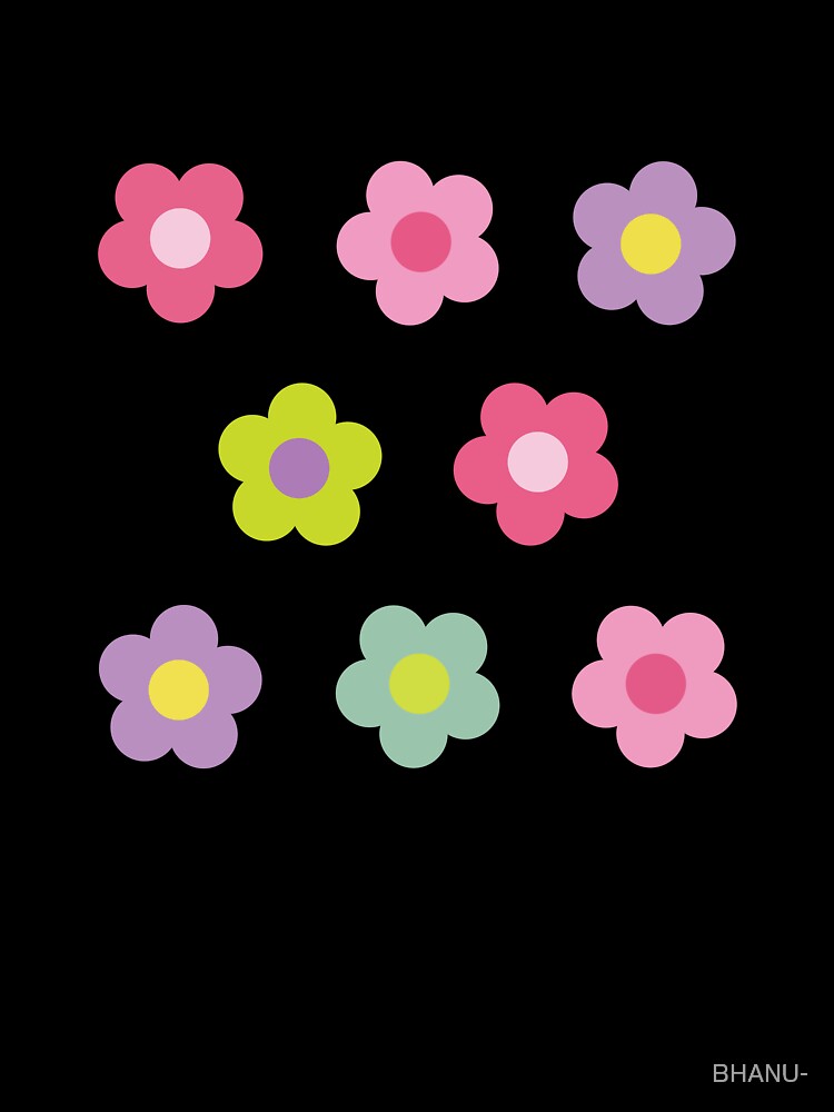 Cute Flowers by Ceylonex Arts